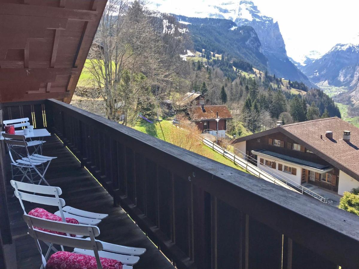 Apartment Plein Soleil By Interhome Wengen Bagian luar foto