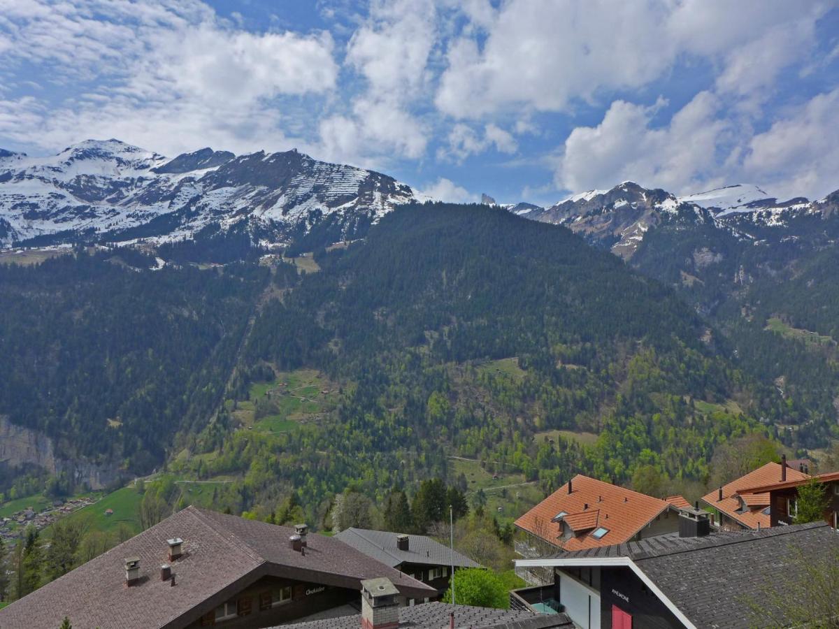 Apartment Plein Soleil By Interhome Wengen Bagian luar foto