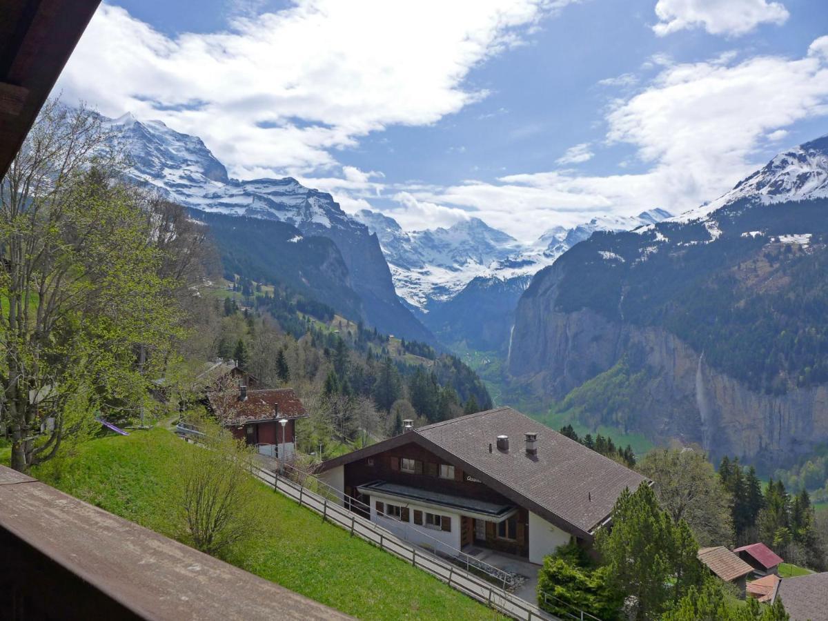 Apartment Plein Soleil By Interhome Wengen Bagian luar foto