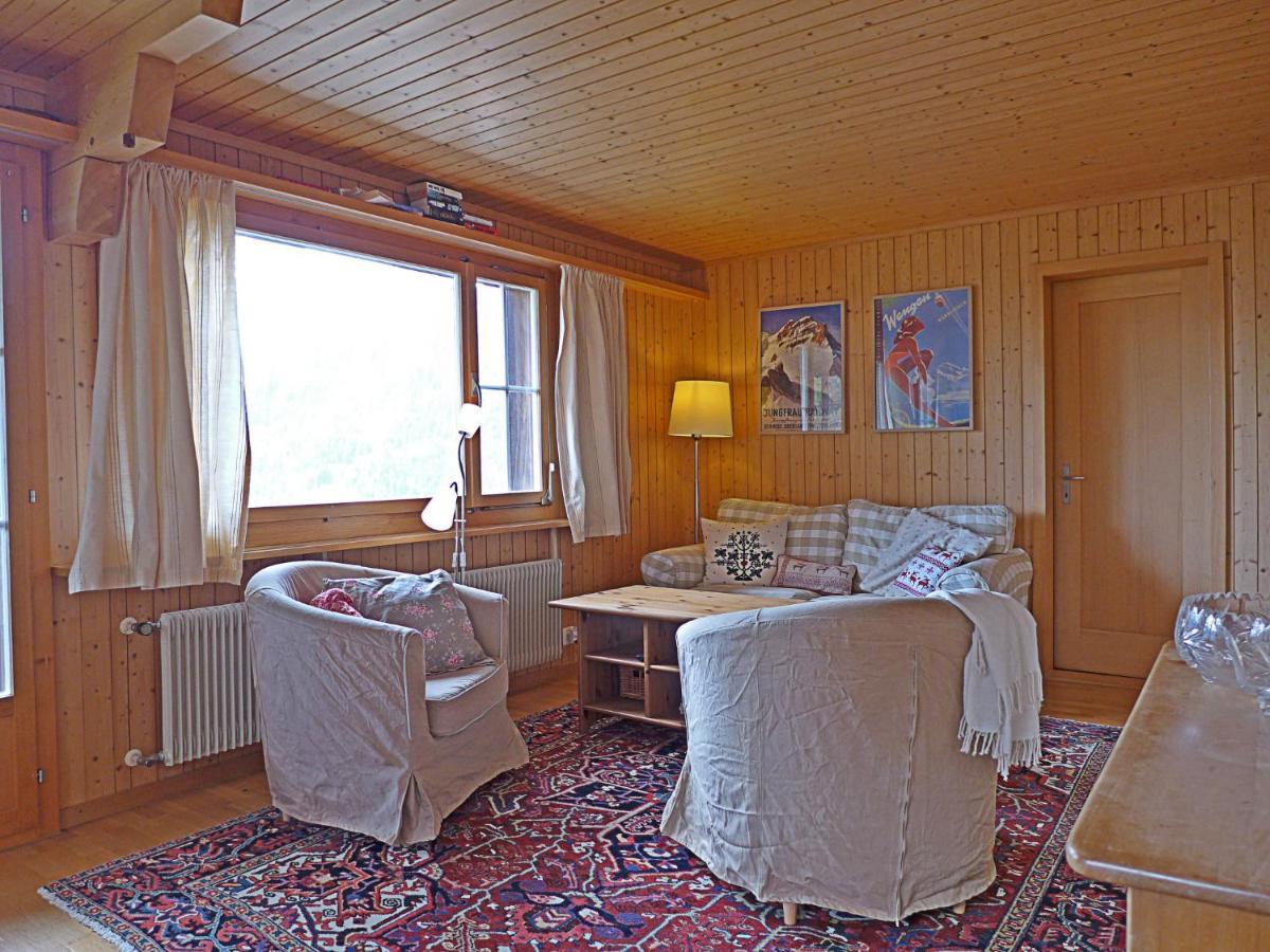 Apartment Plein Soleil By Interhome Wengen Bagian luar foto